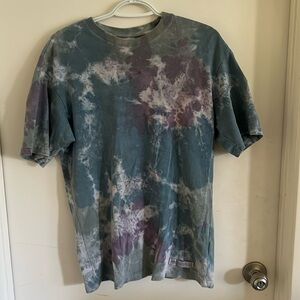 Nike Swoosh tie dye shirt.